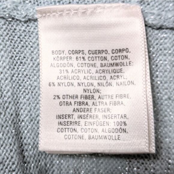 Anthropologie KNITTED & KNOTTED Cowled Celice Pullover Sky Blue - Picture 7 of 8